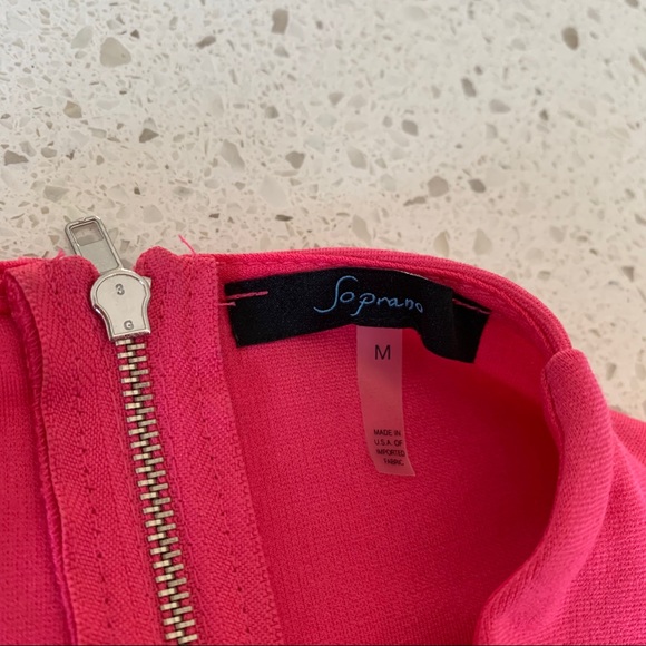 Soprano Pink Fit & Flare Dress - Picture 4 of 8